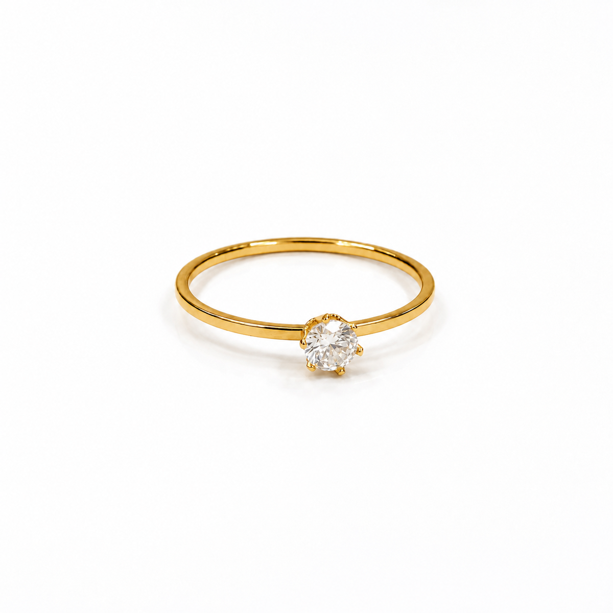 Γclat Solitaire Ring