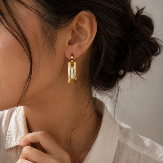 Marbre Earrings