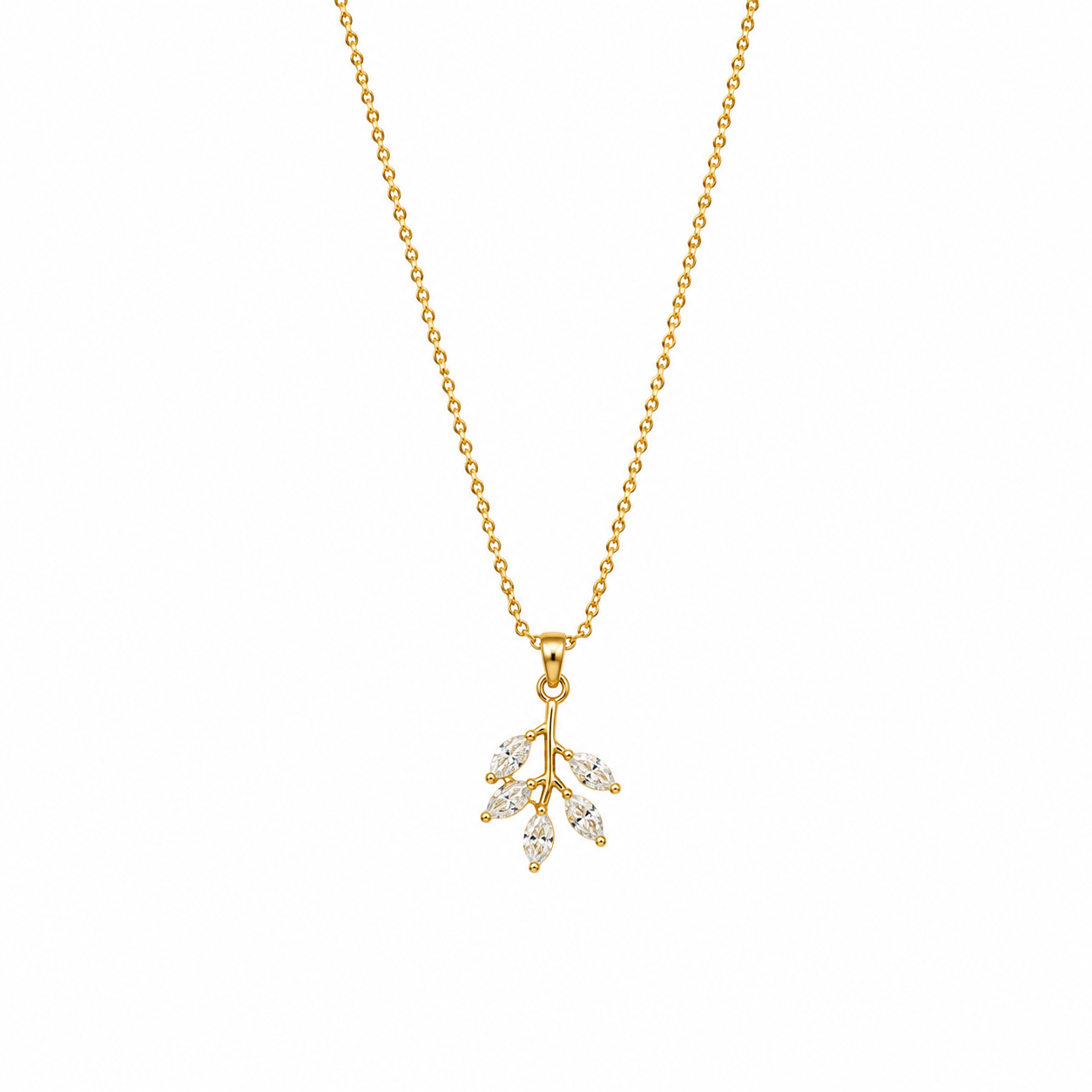 Aurelia Leaf Pendant