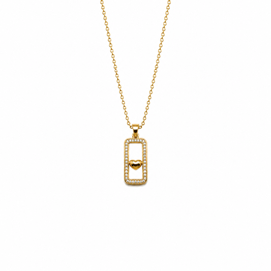 Heart Frame Necklace