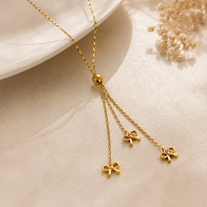 Noelle Bow Necklace
