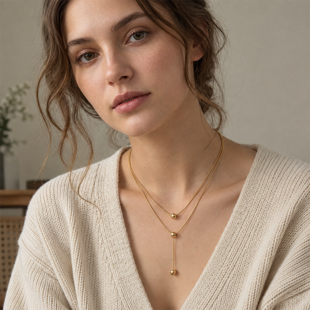 Perle Cascade Necklace