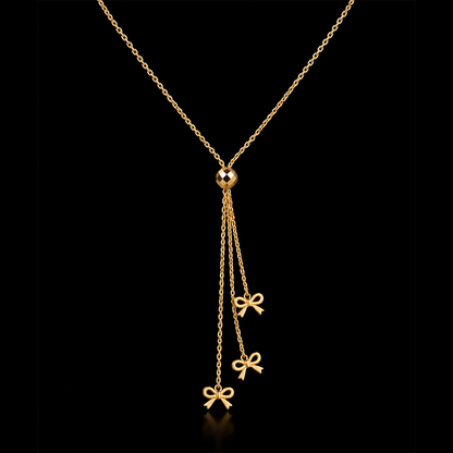 Noelle Bow Necklace