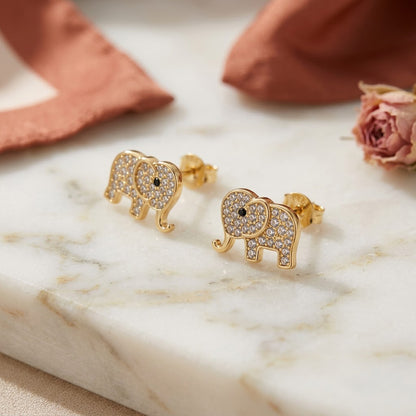 Éléa Elephant Stud Earrings