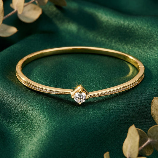 Celeste crystal bangle