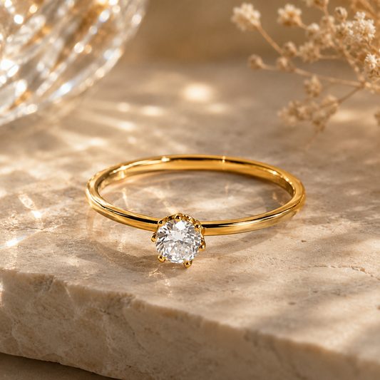 Éclat Solitaire Ring