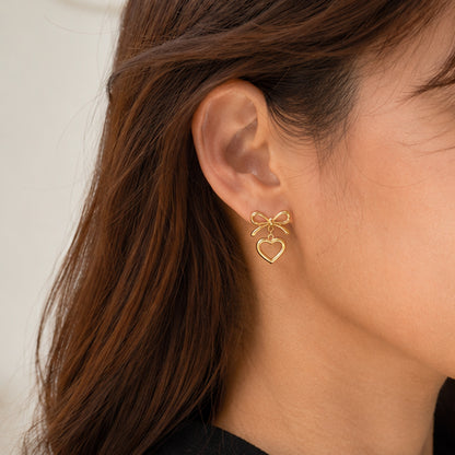 Amour Bow Earrings