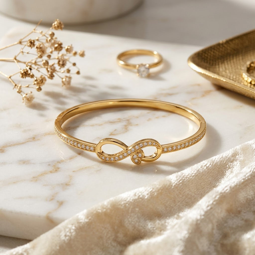 Infinity Grace Bangle