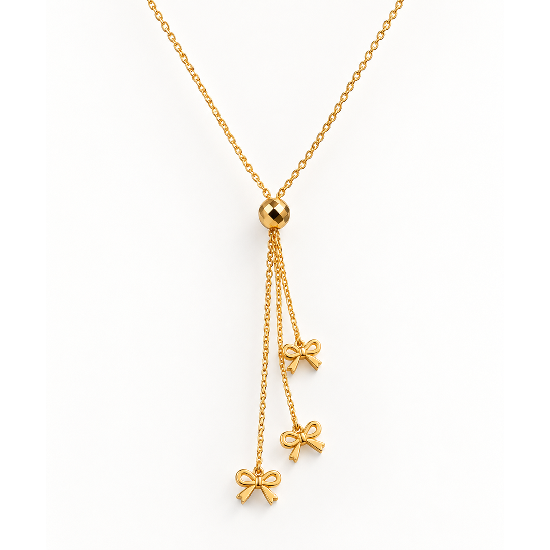 Noelle Bow Necklace