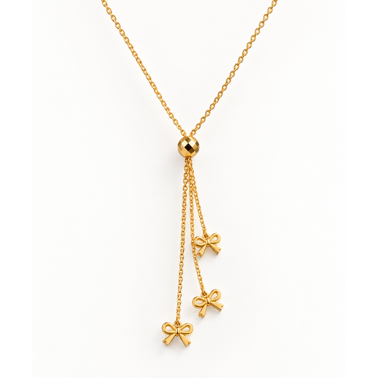 Noelle Bow Necklace
