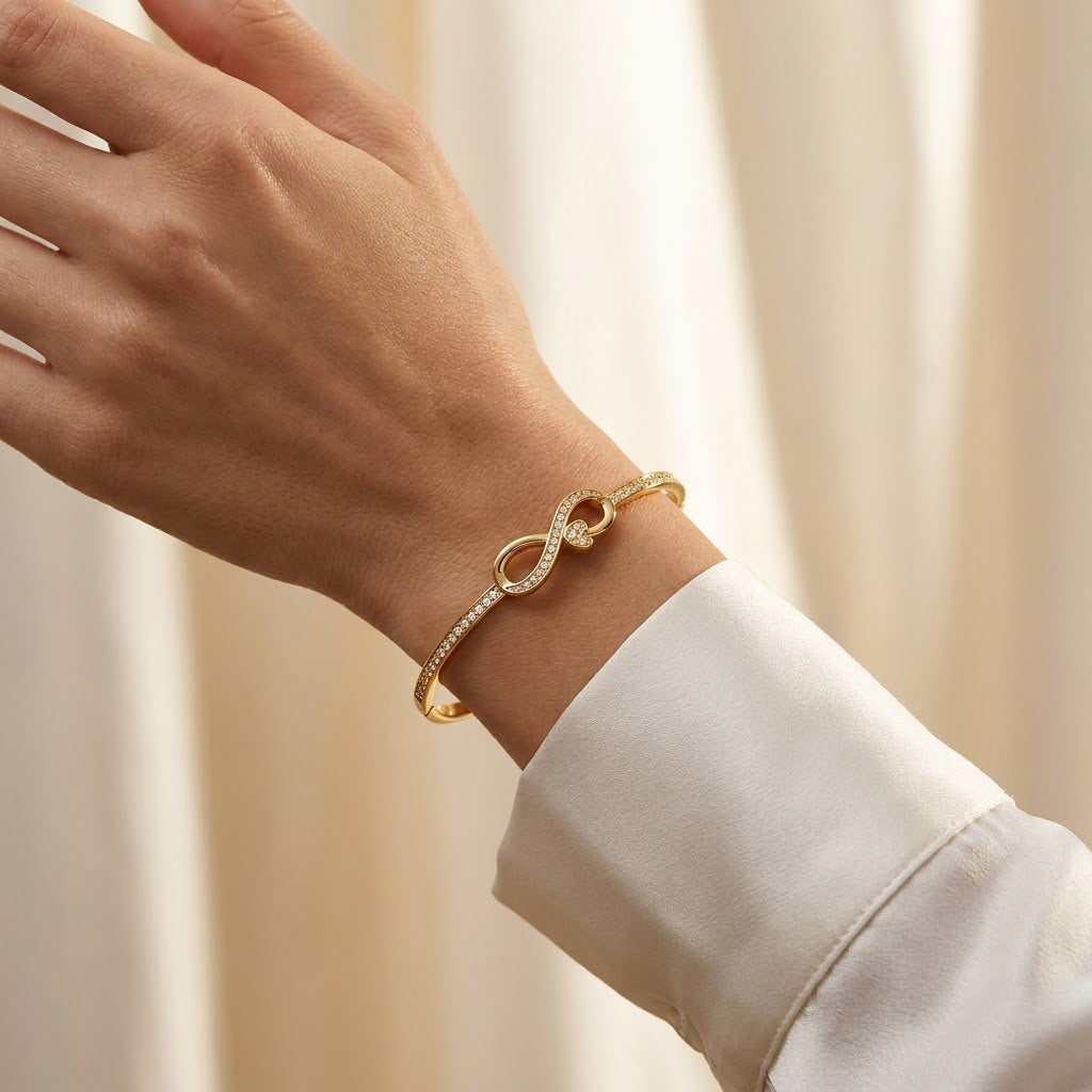 Infinity Grace Bangle