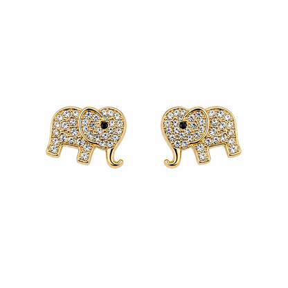Éléa Elephant Stud Earrings