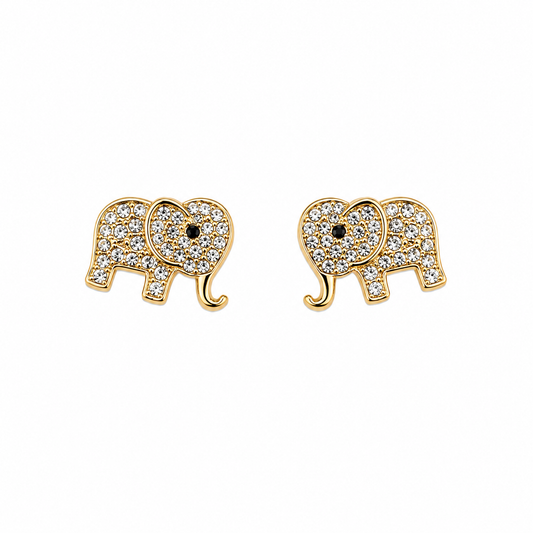 Éléa Elephant Stud Earrings