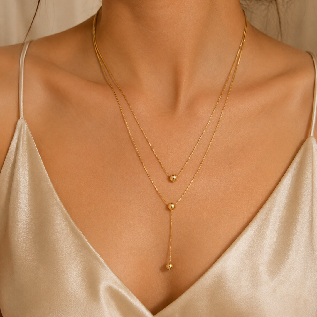 Perle Cascade Necklace