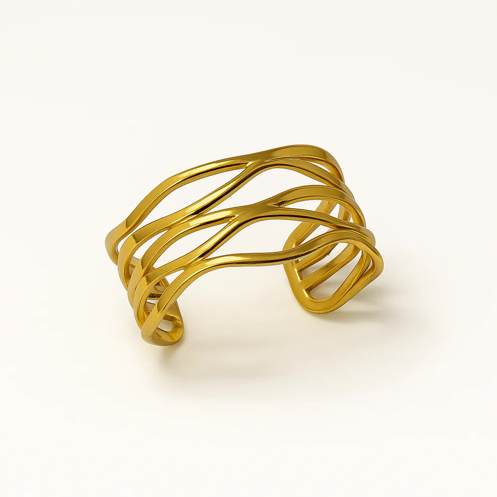 Wave Cuff Bracelet
