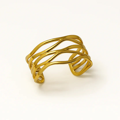 Wave Cuff Bracelet