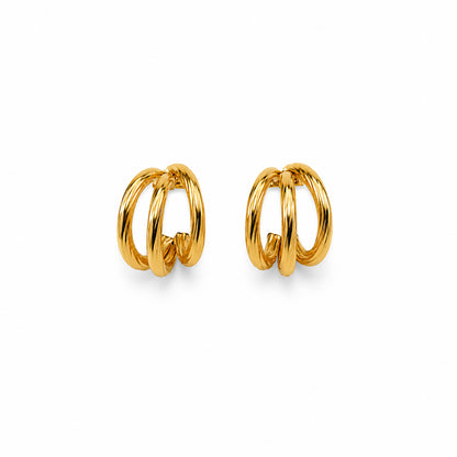 Triple Hoop Earrings