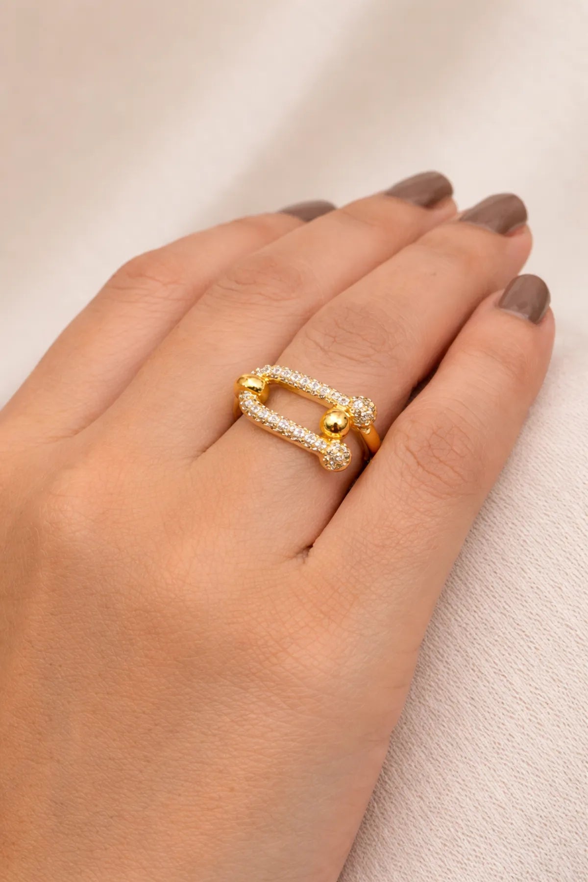 Sûreté Pavé Ring