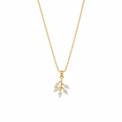 Aurelia Leaf Pendant