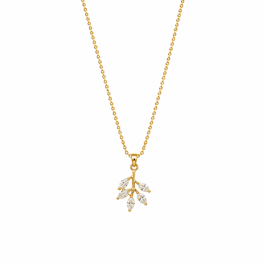 Aurelia Leaf Pendant