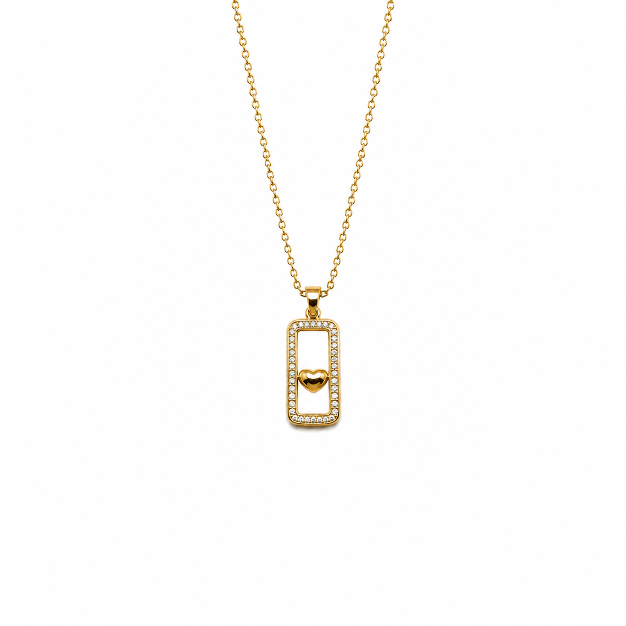 Heart Frame Necklace