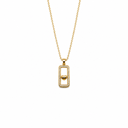 Heart Frame Necklace