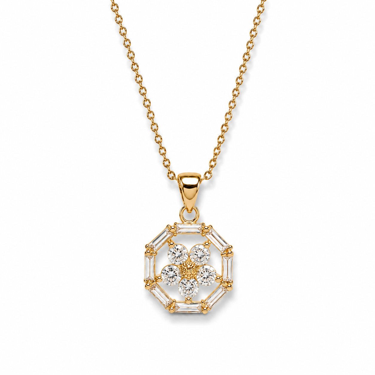 Crystal Bloom Pendant