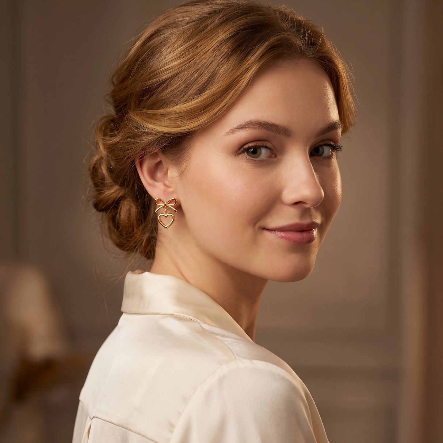 Amour Bow Earrings